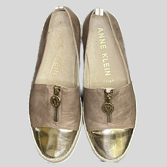 Anne Klein Zetta Zip Espadrille Sneaker Size 8 - Picture 2 of 8